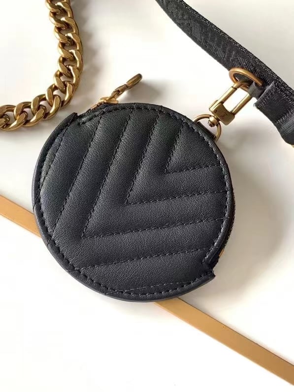 Louis Vuitton New Wave Multi Pochette 19Cm Black view 6