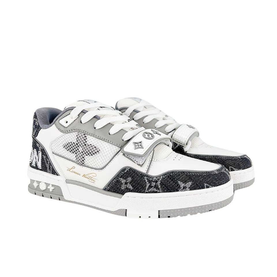 Louis Vuitton Lv Trainer Sneakers Grey 1Adf0U view 2