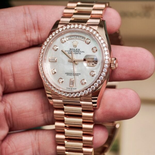 [Superclone] Rolex Day-Date 36mm Mother – Of – Pearl Dial President 128345RBR view 3
