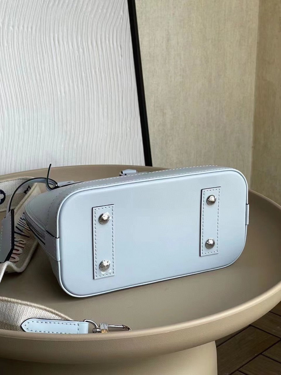 Louis Vuitton Alma Bb 23Cm Blue Bag view 8