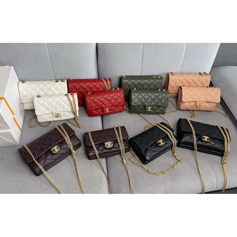 Chanel Lambskin Flap Bag 25 cm view 12