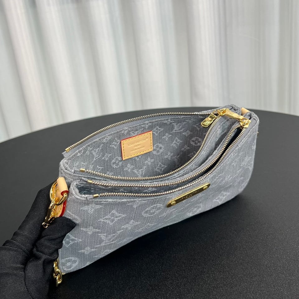 Louis Vuitton Liv Pochette Other Monogram Denim 24.5cm/ 9.6in view 9