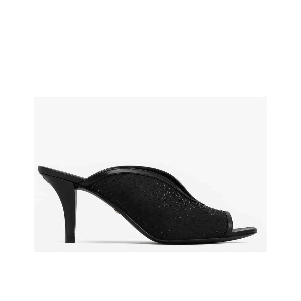 Gucci Black Gg Demi Embellished Black