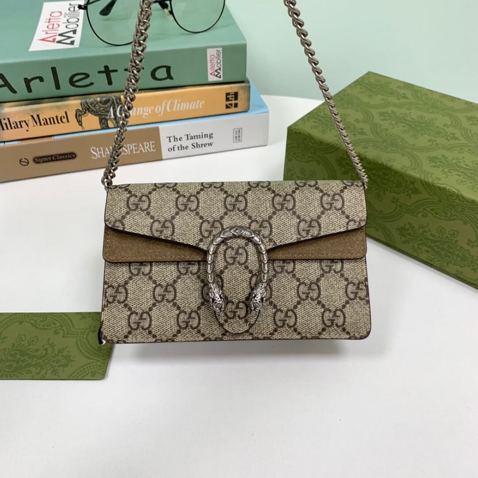 Gucci Dionysus GG Supreme Super Mini Bag view 5