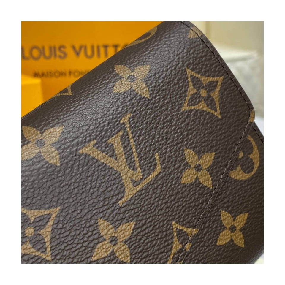 Louis Vuitton Monogram Cavas Sarah Wallet Fuchsia view 6