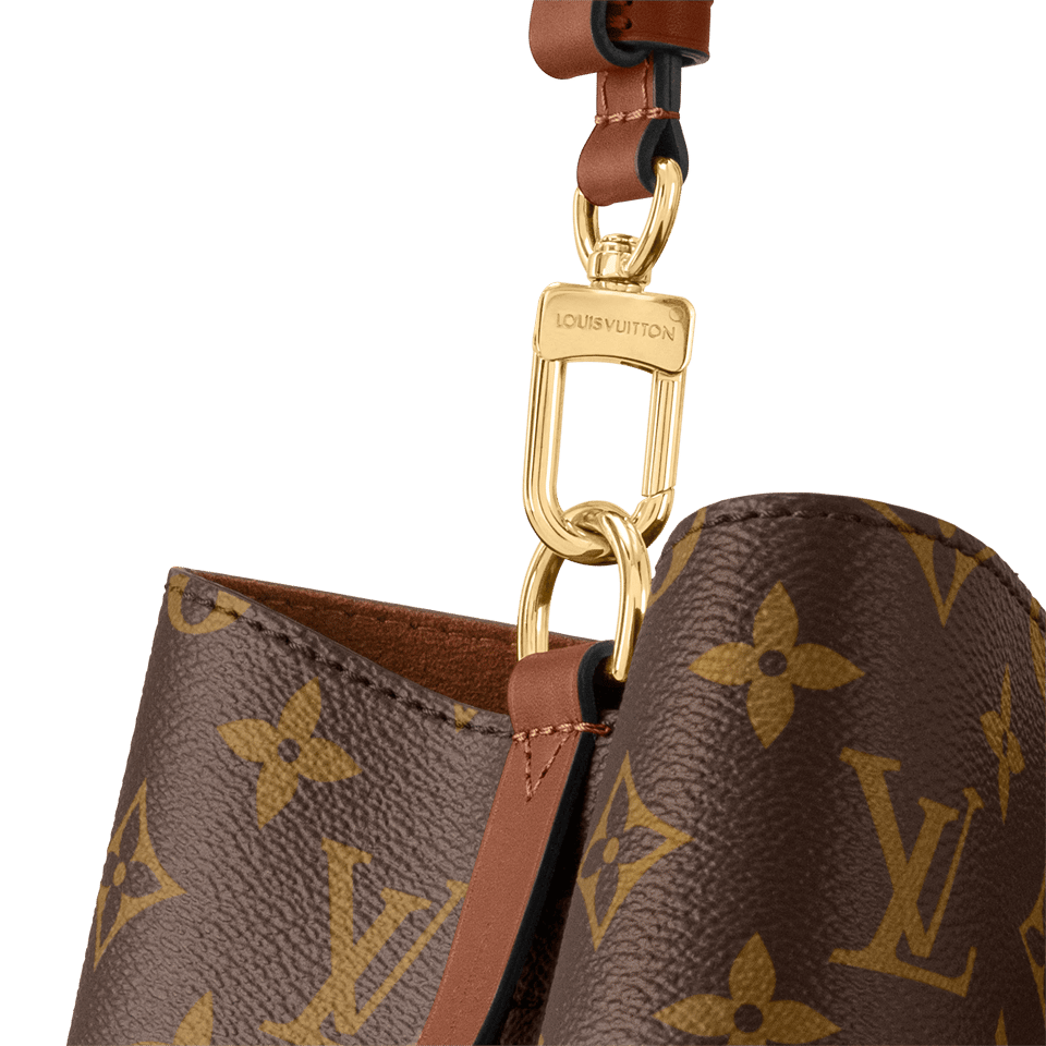 Louis Vuitton Luxury Monogram Canvas And Leather Handbag Neonoe Caramel view 4