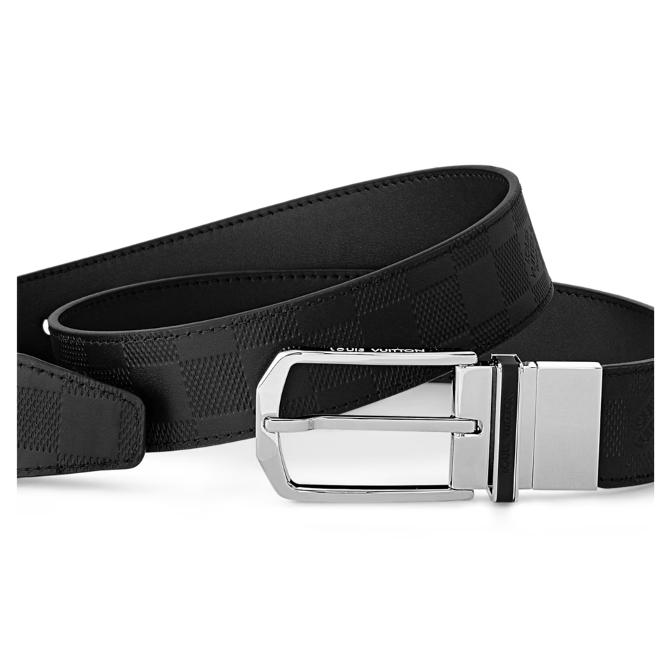 Louis Vuitton LV Slender 35mm Reversible Men Belt M8204Q view 4