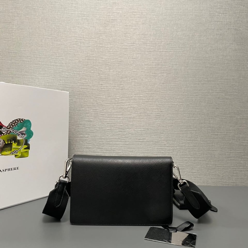 Prada Saffiano Leather Mini Envelope Bag 20cm/ 7.9in view 4