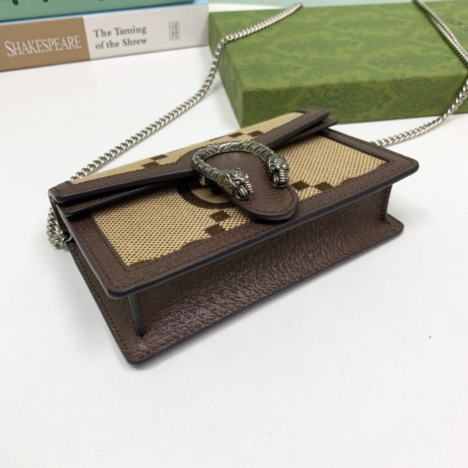 Gucci Dionysus Jumbo GG Super Mini Bag view 8