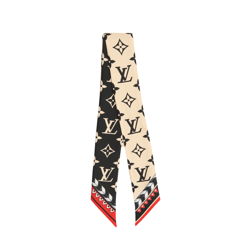 Louis Vuitton Crafty Bi-Colour Bandeau Scarf view 2