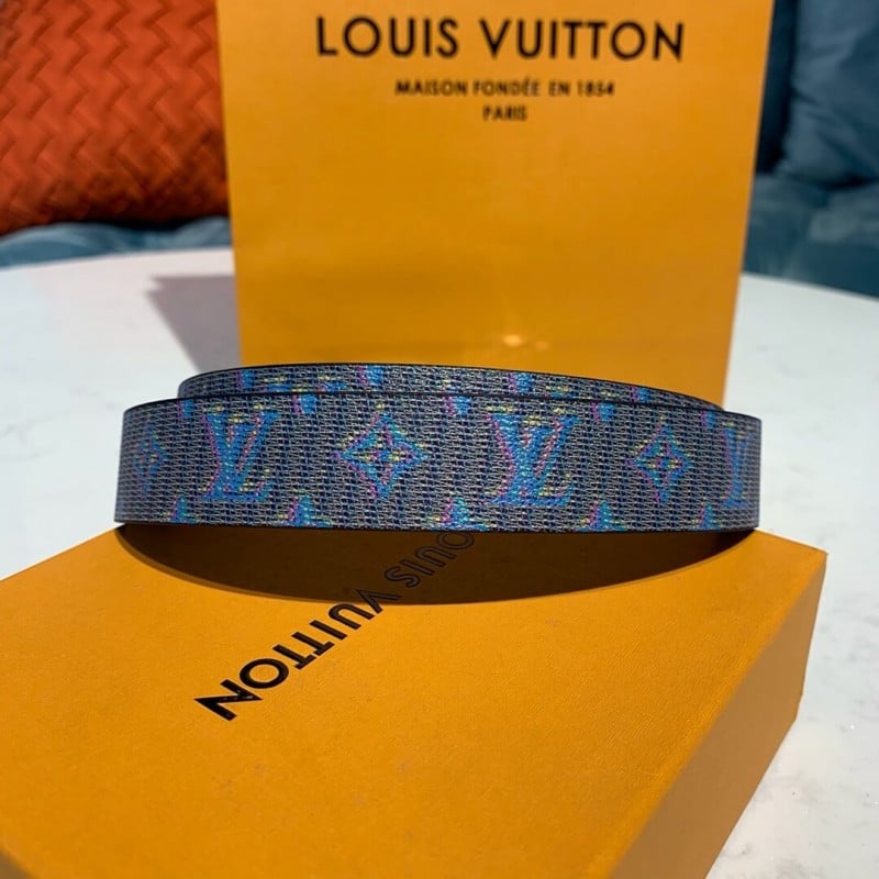 Louis Vuitton Dauphine 25mm Reversible Belt MP136U view 6