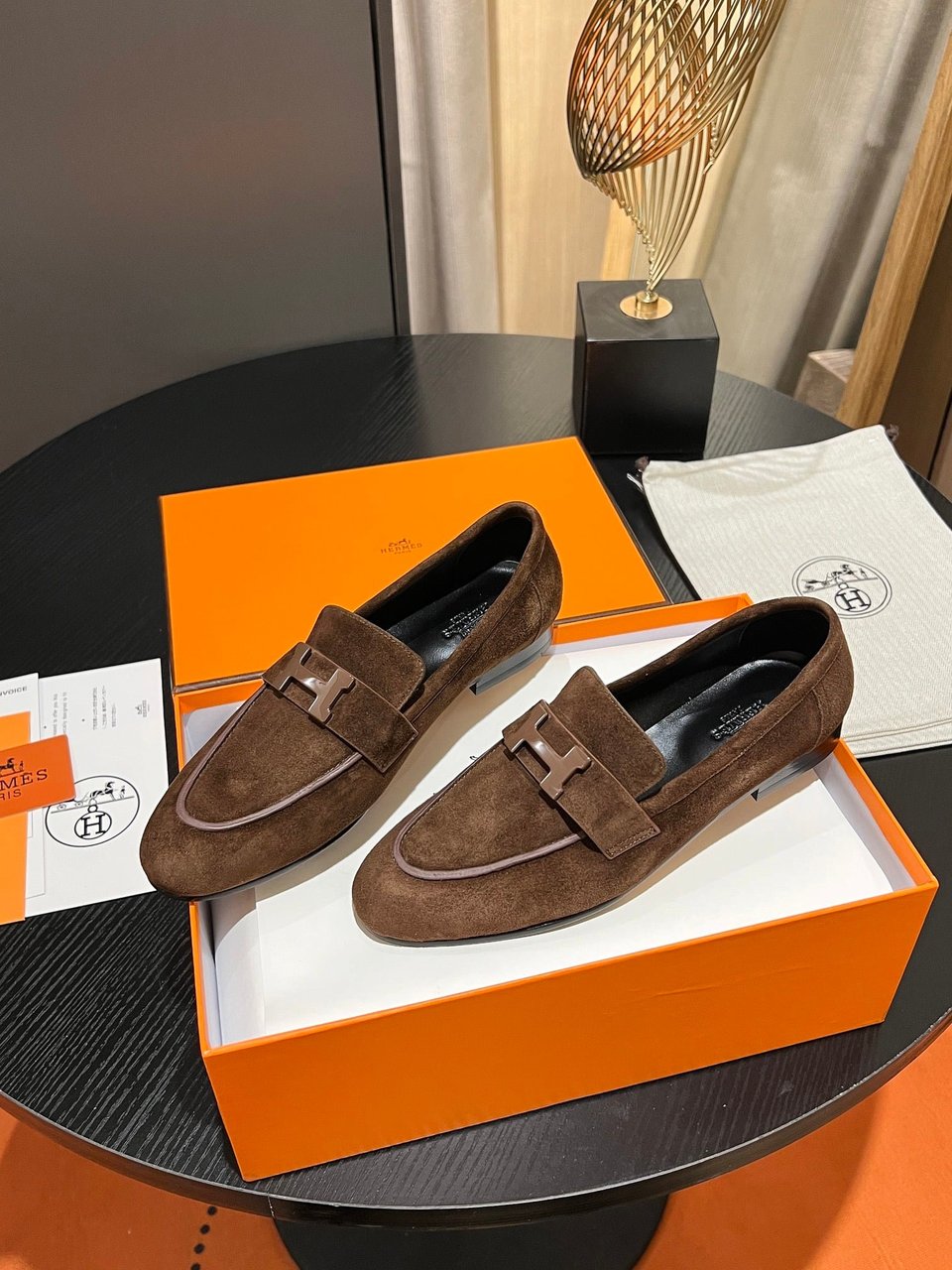 Hermes Paris Loafer Brown view 9