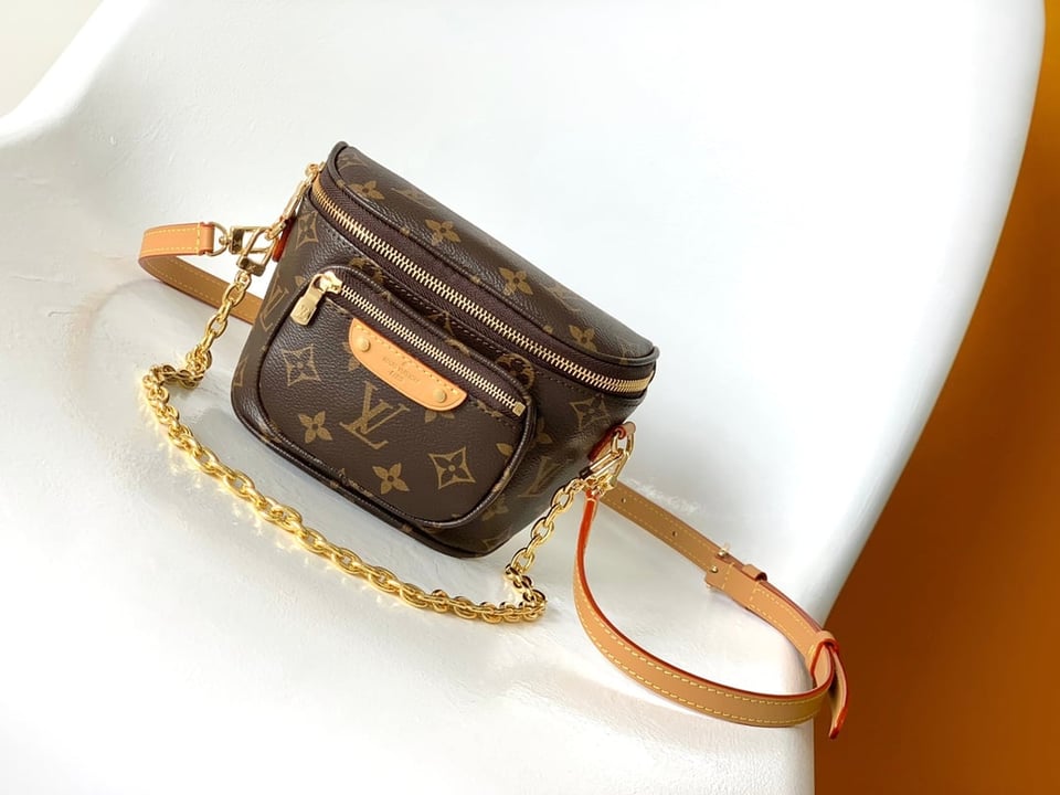 Louis Vuitton Mini Bumbag Lv Monogram Small Fanny Pack Monogram 17cm M82335 view 7