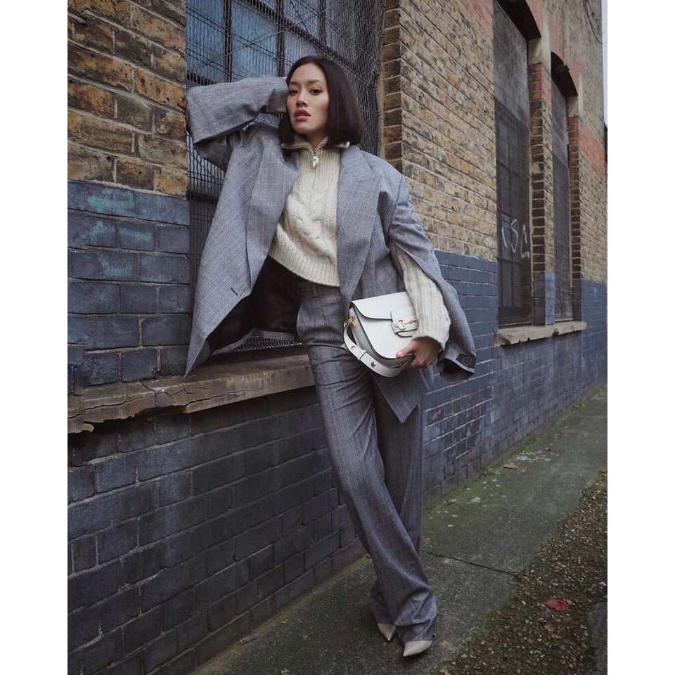 Gucci Horsebit 1955 Shoulder Bag In White Leather view 5