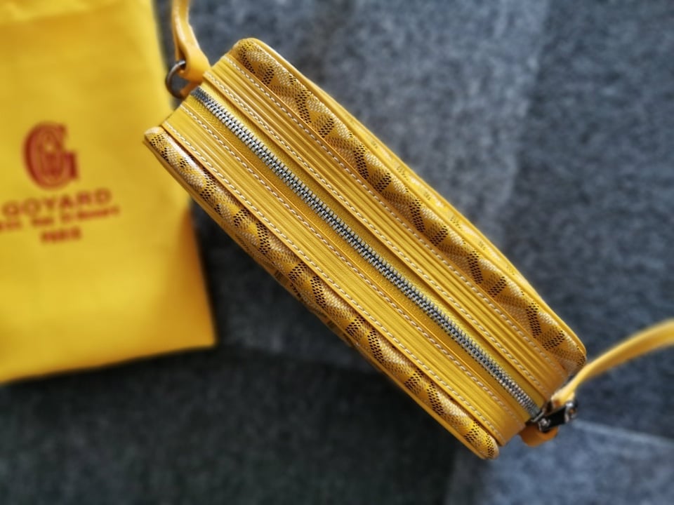 Goyard Cap-Vert Pm Bag 23X8X14Cm Yellow Canvas view 6