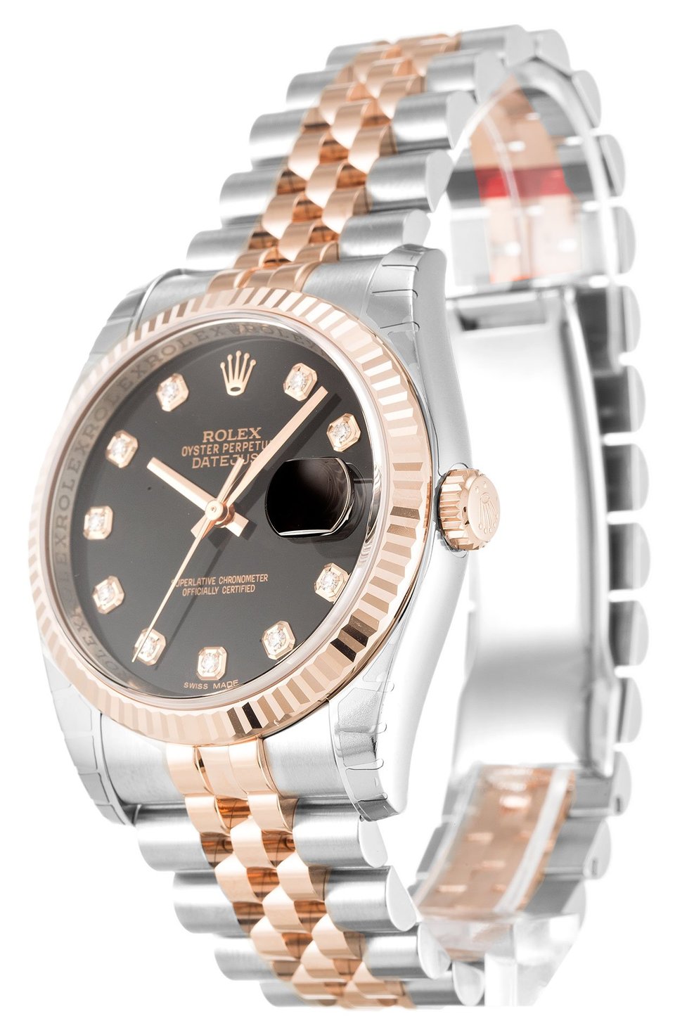 Rolex Datejust 36mm Black Dial 116231-3 view 3