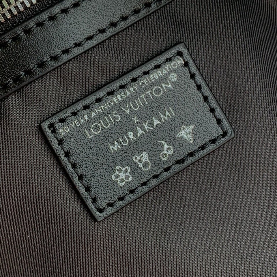 Louis Vuitton LV x TM Keepall Bandoulière 50 Multicolore Black 50cm M13745 view 7