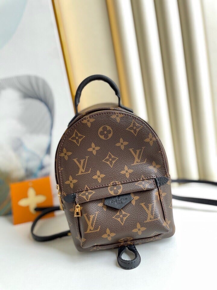 Louis Vuitton Palm Springs Backpack Mini Monogram Canvas – 17cm/6.7in view 7