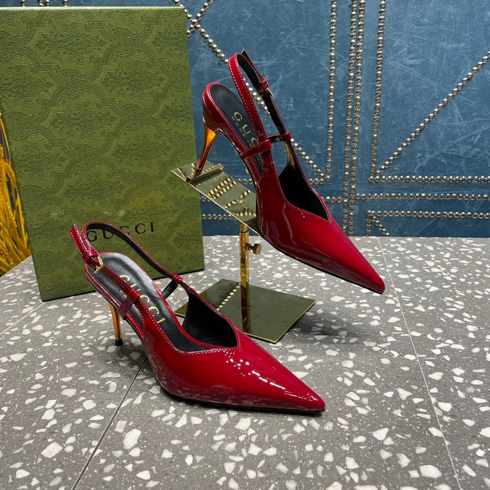 Gucci Women’S Platform Pump Red view 10