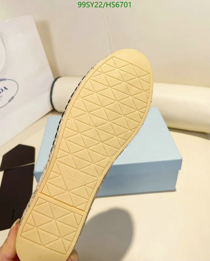 Prada Linen Espadrilles Black view 9