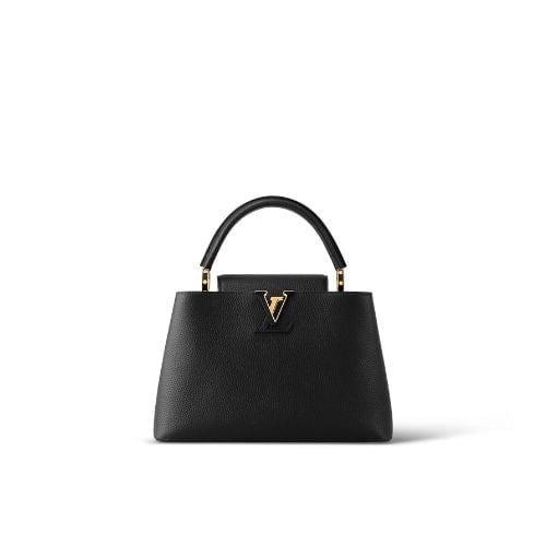Louis Vuitton Capucines Mm Black view 2