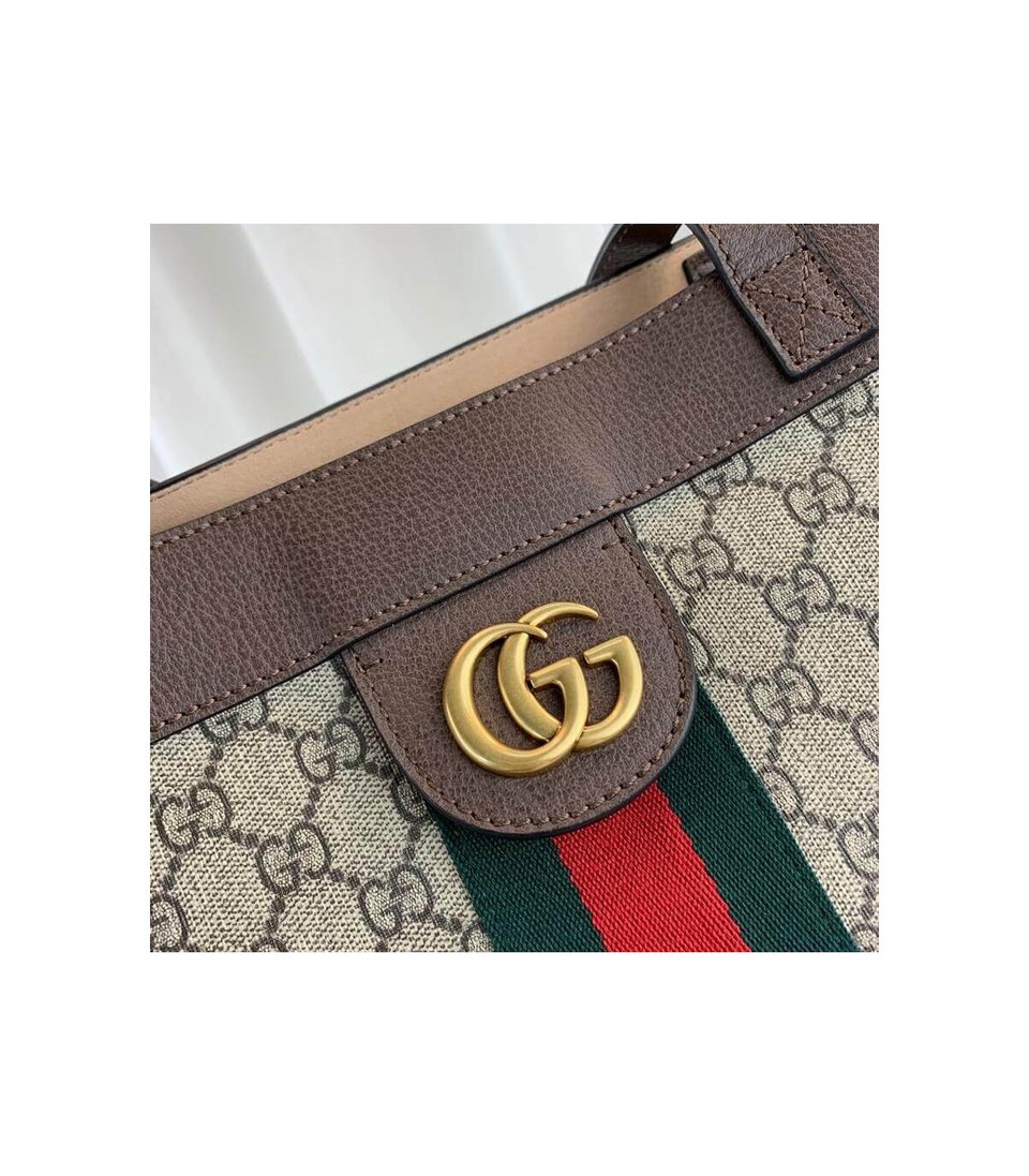 Gucci Ophidia Soft GG Supreme Medium Tote view 11