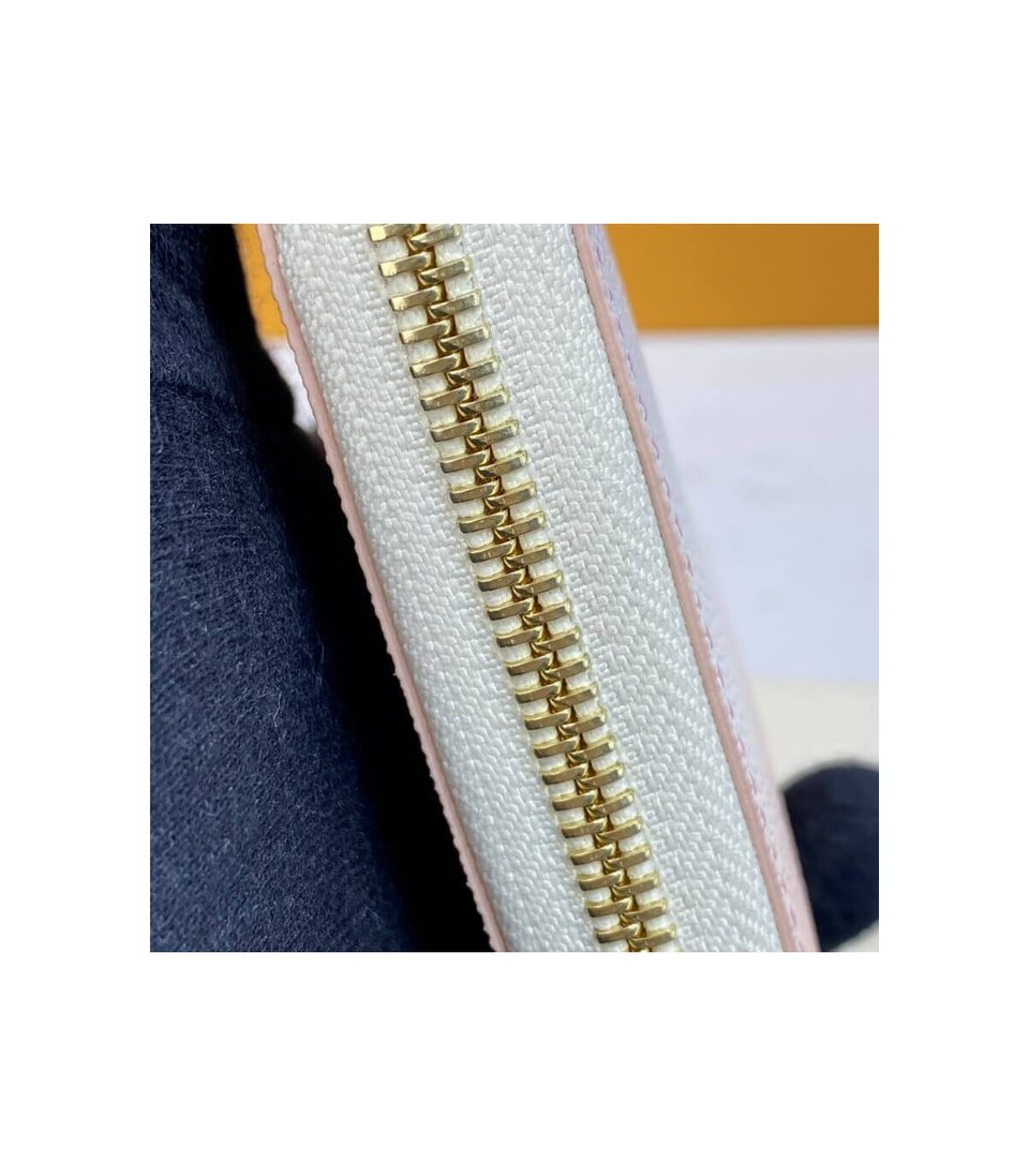 Louis Vuitton Zippy Wallet Mist Gray 19.5cm view 6