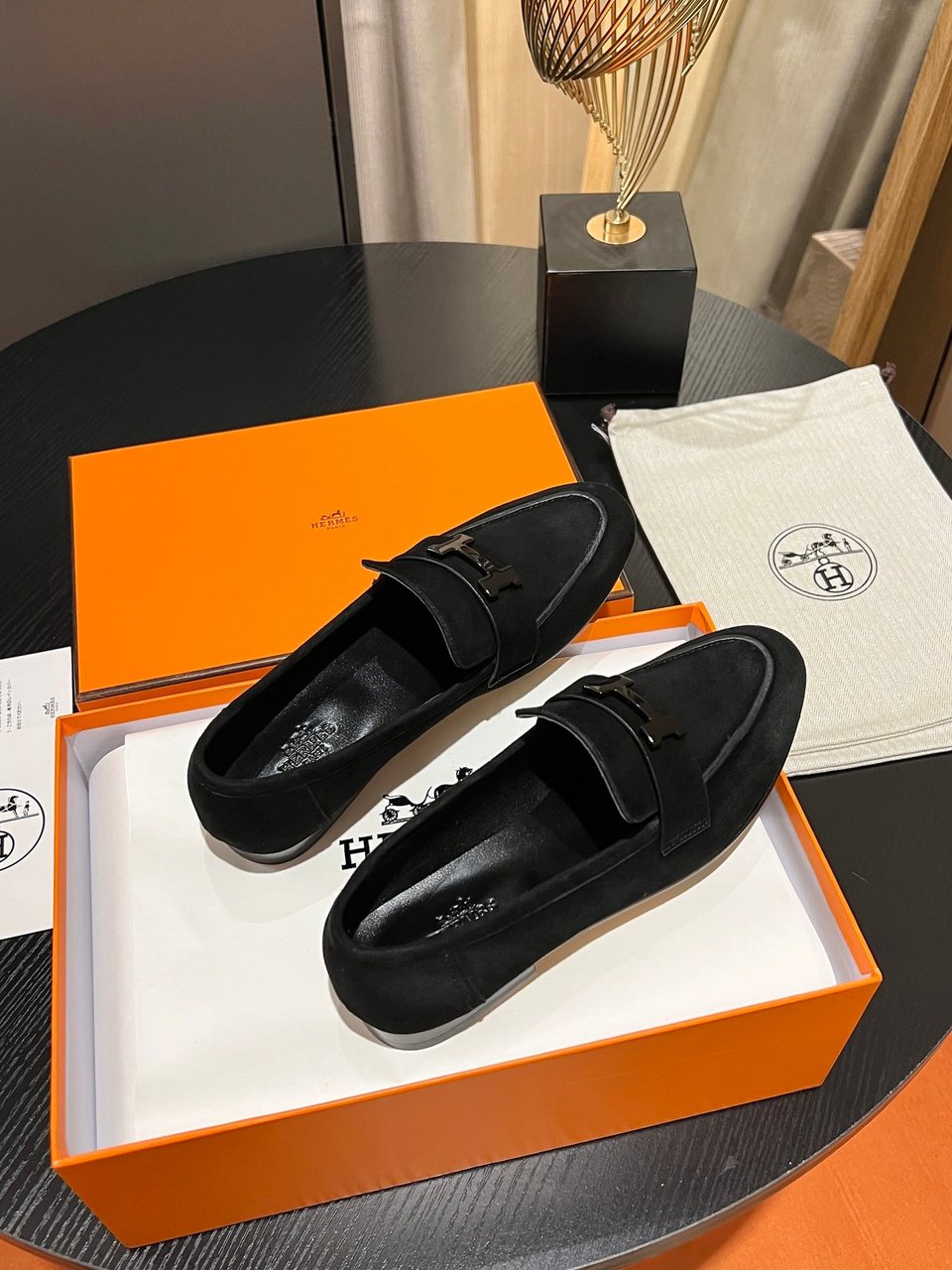 Hermes Paris Loafer Black view 6