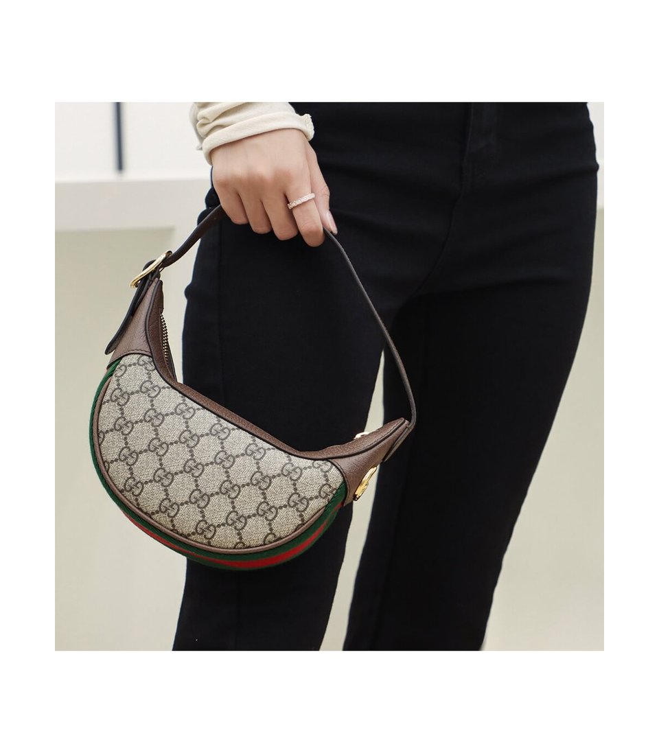 Gucci Ophidia GG Mini Bag Coffee view 4