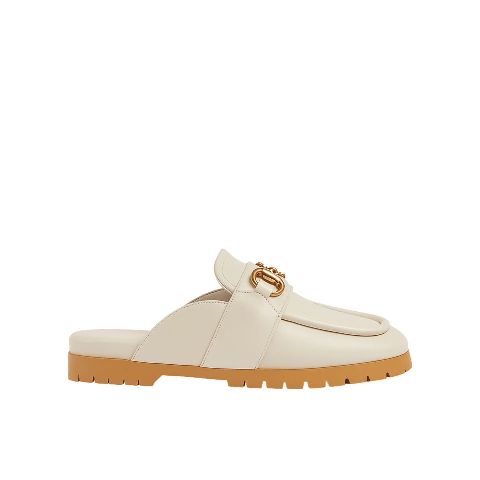 Gucci Women’S Mule With Horsebit White 771096 Aacai 9522 view 2