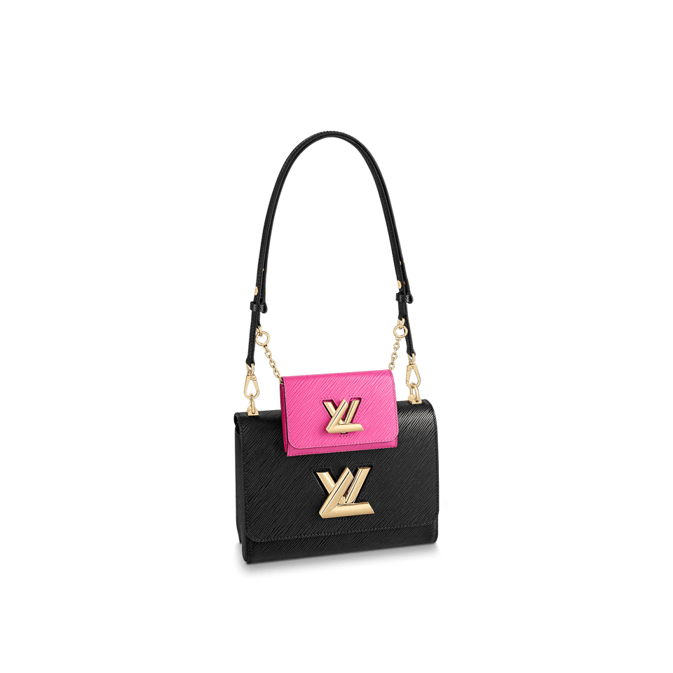 Louis Vuitton Twist Mm 23Cm Black And Pink view 2