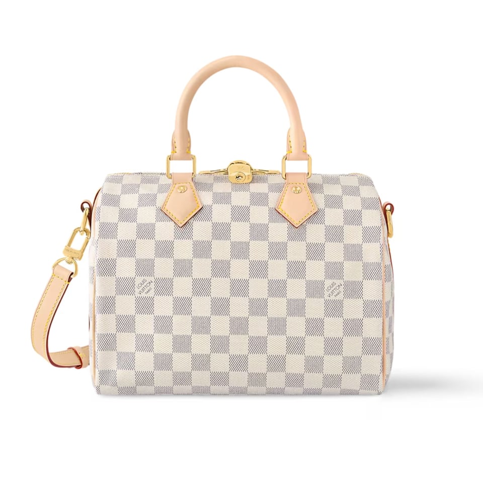 Louis Vuitton Speedy Bandouliere 25 Damier Azur Canvas 25cm N40608
