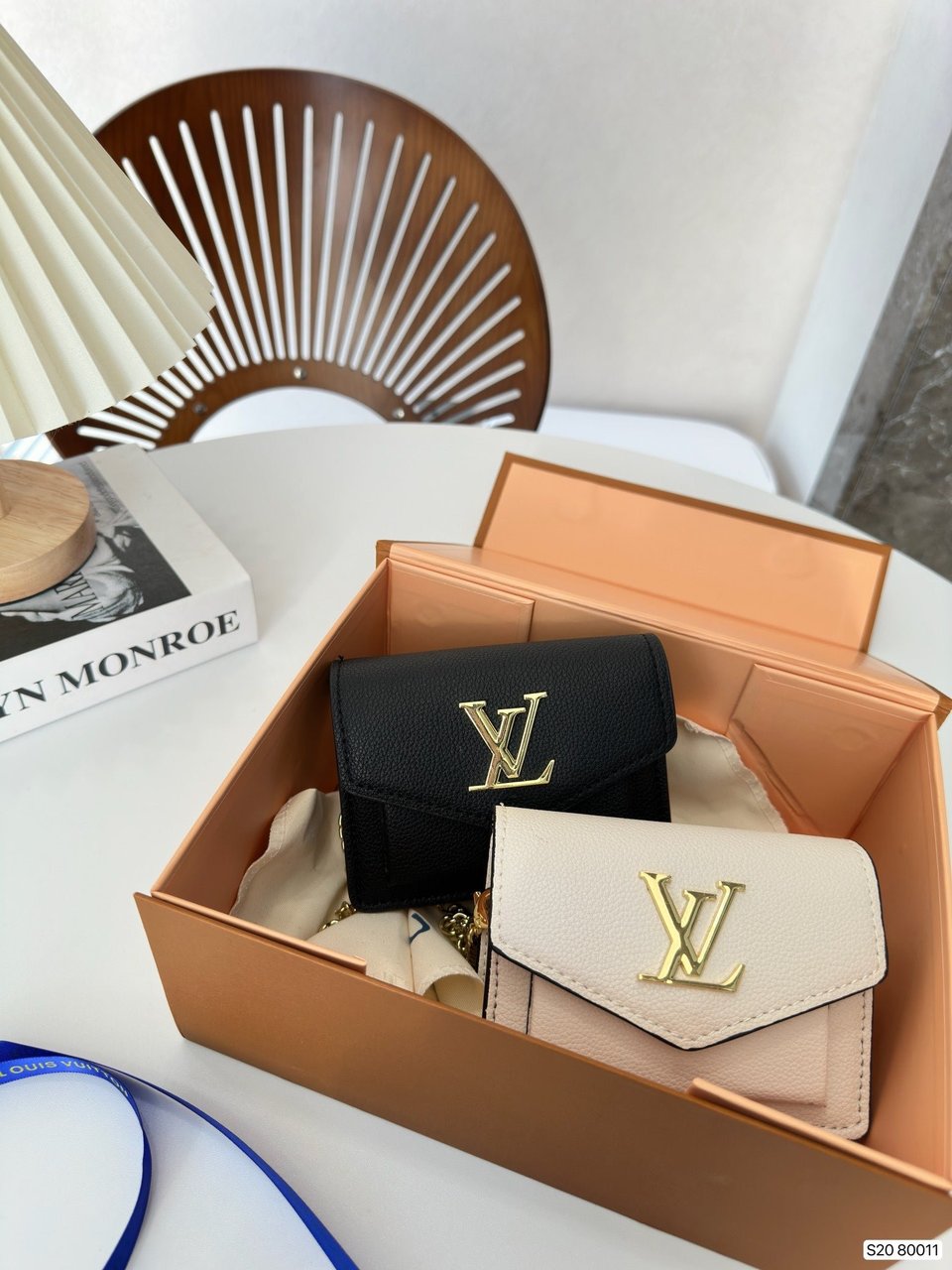 Louis Vuitton Mini Mylockme Chain Pochette In Cream Color 13Cm M69183 view 4