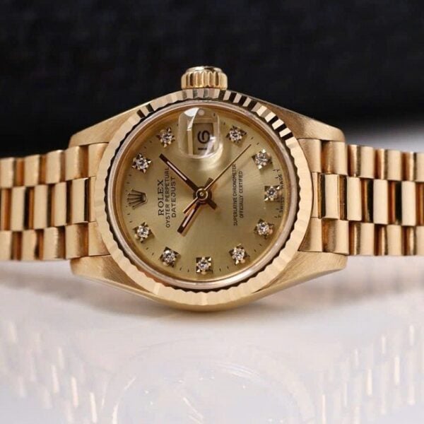 [Superclone] Rolex Datejust 31mm Champagne – Colour Dial President 278278 view 2