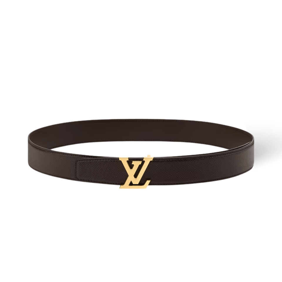 Louis Vuitton LV Brown Heritage 35mm Reversible Men Belt M4297U view 2