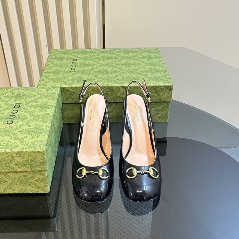 Gucci Women’S Horsebit Pump With Crystals Black ?795984 Bnc00 1000 view 3