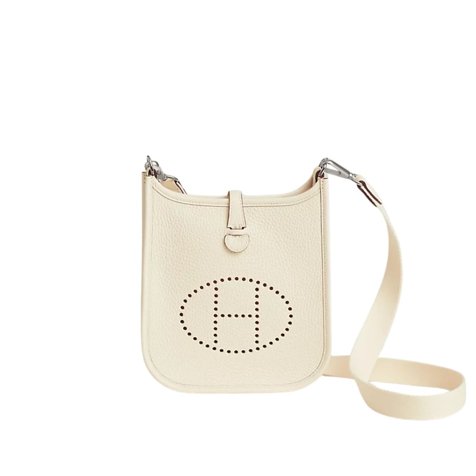 Hermes Evelyne 16 Amazone White Bag 18Cm H069426Ckav view 2