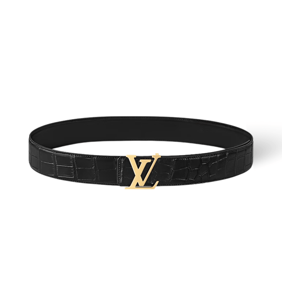 Louis Vuitton LV Gold Initiales 40mm Reversible Men Belt M8502V view 2