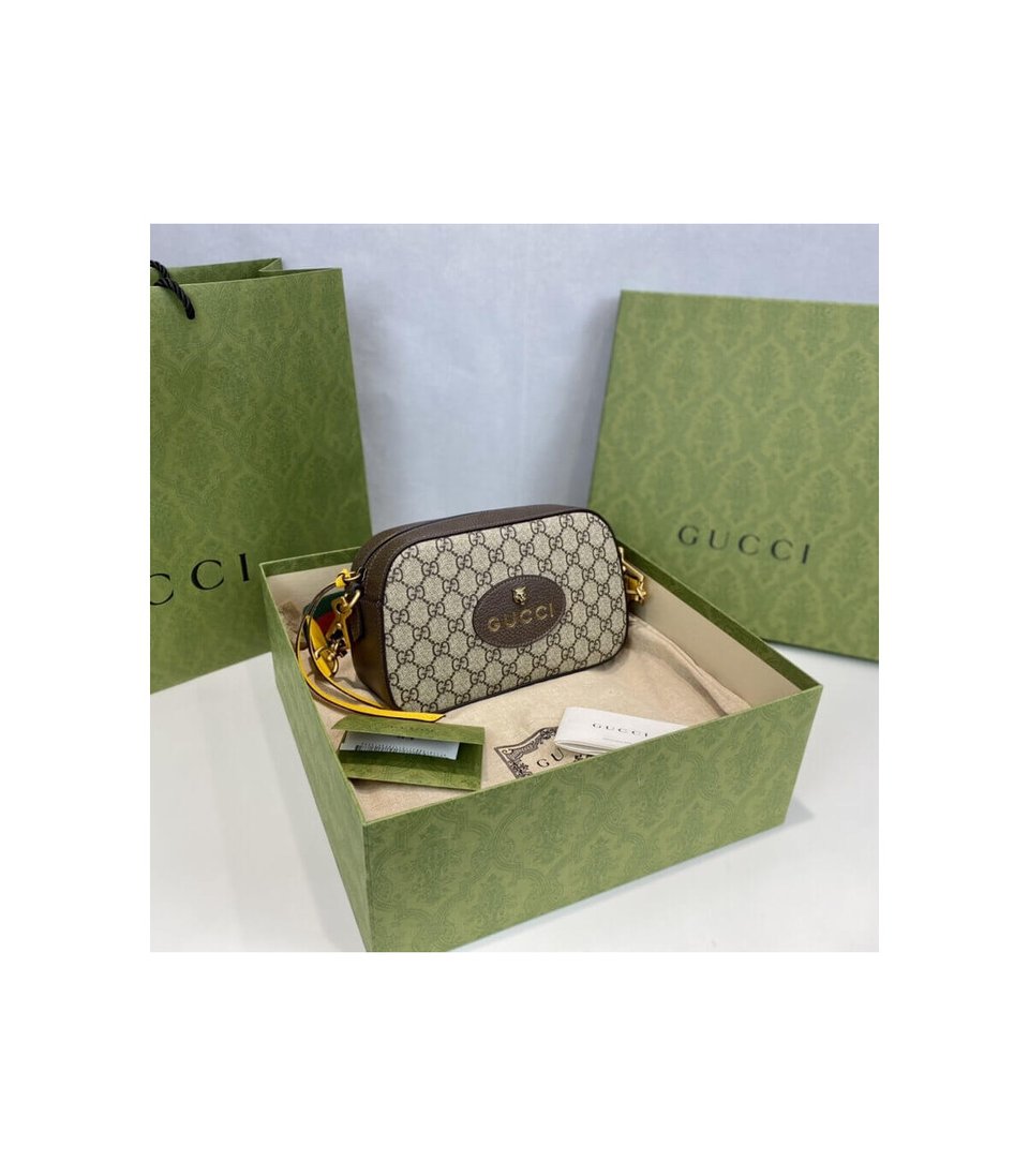 Gucci Neo Vintage GG Supreme Messenger Bag 24cm view 7