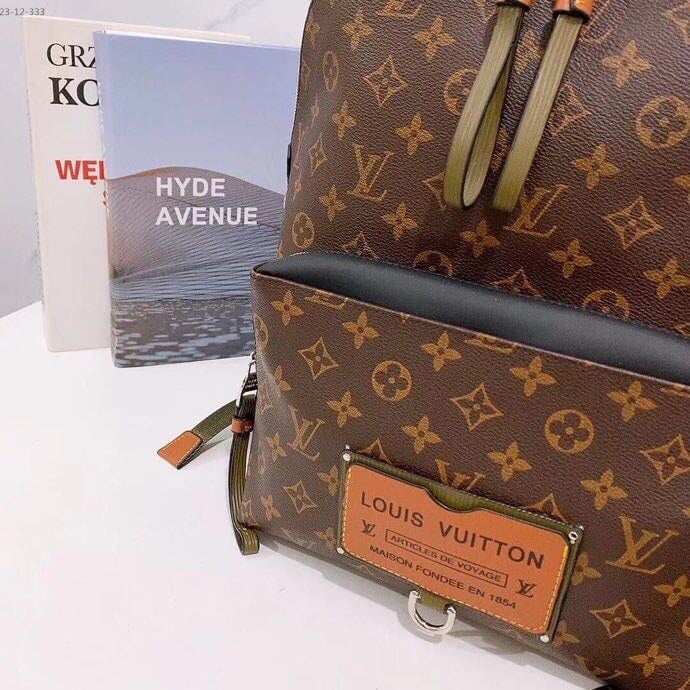 Louis Vuitton Safari Discovery Backpack Monogram Brown 37Cm view 4