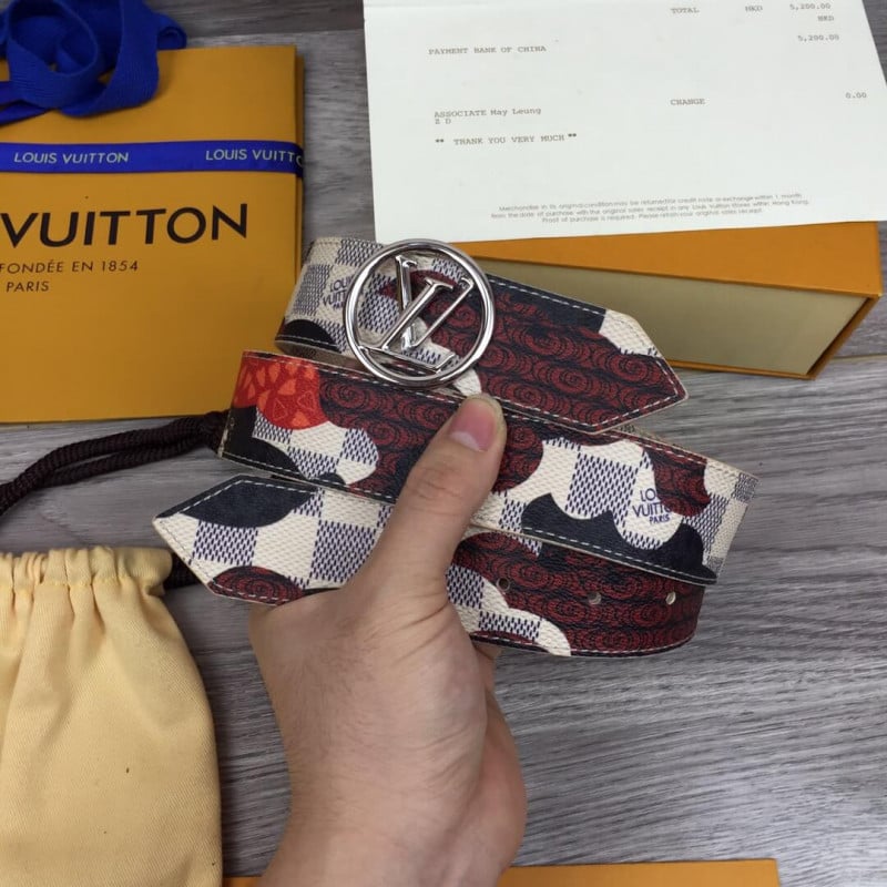 Louis Vuitton Circle 35mm Reversible Belt M0142U view 8