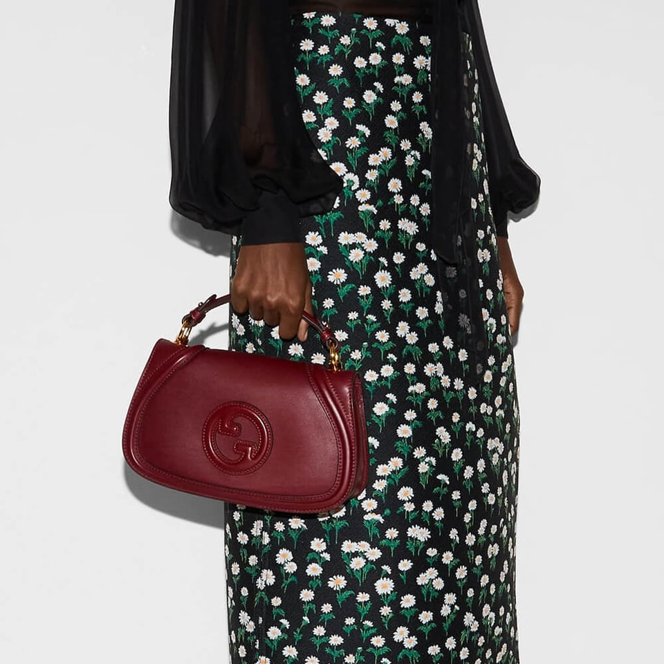 Gucci Blondie Small Leather Top Handle Bag view 3