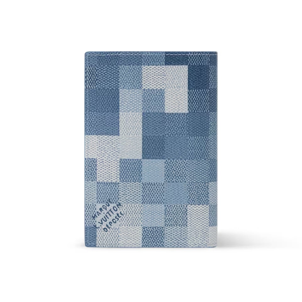 Louis Vuitton Passport Cover 10cm Indigo Blue M28616 view 4