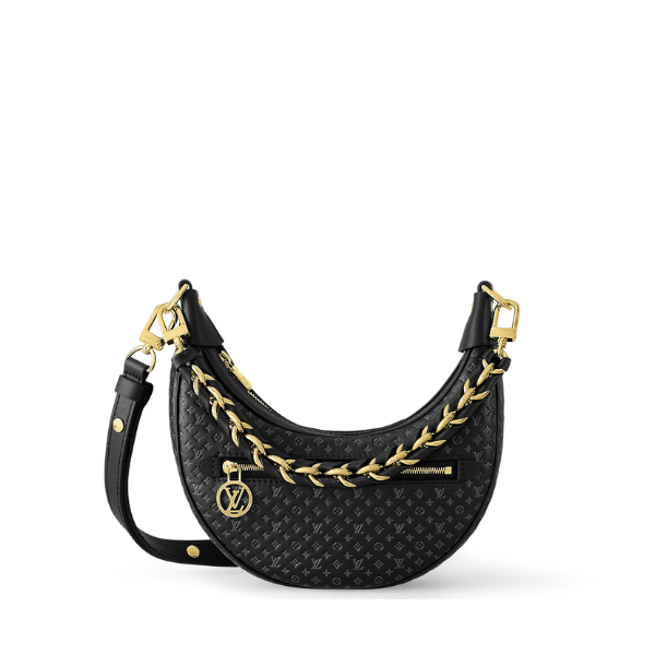 Louis Vuitton Loop Baguette Bag Black 23Cm M22591 view 2
