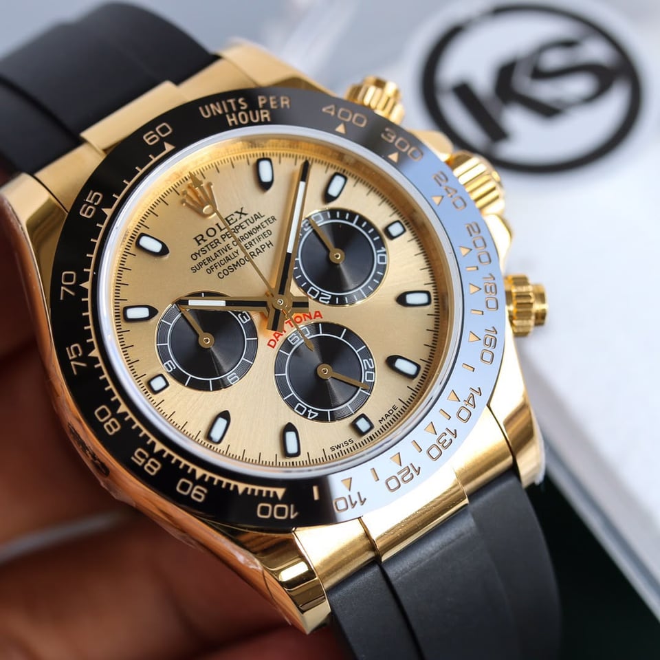 [Super Clone] Rolex Cosmograph Daytona Yellow Gold 40mm view 3