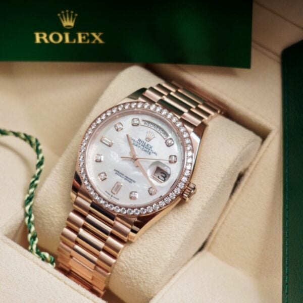 [Superclone] Rolex Day-Date 36mm Mother – Of – Pearl Dial President 128345RBR view 2