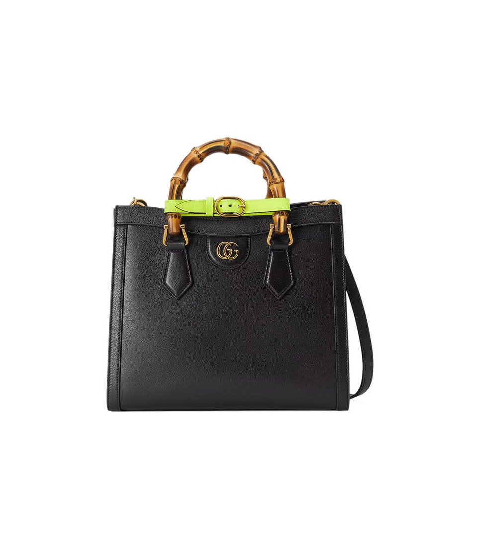 Gucci Diana Small Tote Bag Black view 2