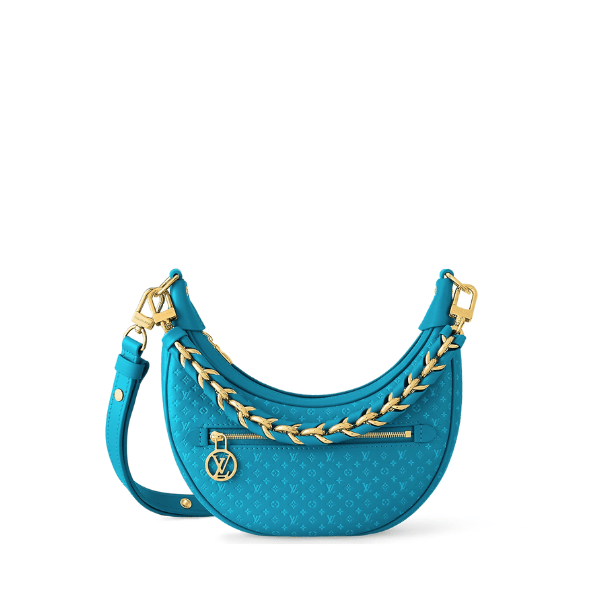 Louis Vuitton Loop Baguette Bag Blue 23Cm M22593 view 2
