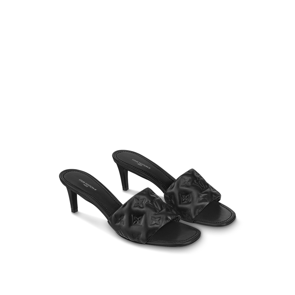 Louis Vuitton Revival Mule 1A9Oww Black view 3