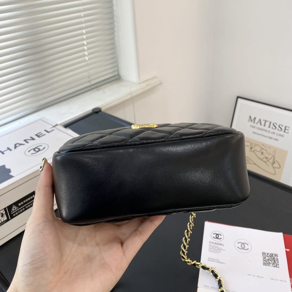 Chanel Mini Camera Case Black 18Cm/7.1in view 7